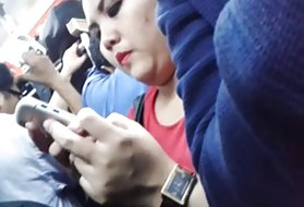 Indonesien das Thema das Mädchen im Zug, Sie, wie mein Schwanz trainieren student Russischen porno