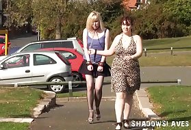Öffentlichen bdsm " und " lesbian domination, Erniedrigung, Dominanz